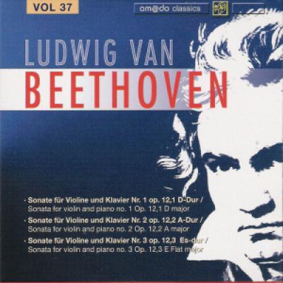 Vol 37 : Sonata For Violin And Piano No.1 In D, Op.12,1; Sonata For Violin And Piano No.2 In A, Op.12,2; Sonata For Violin And Piano No.3 In E Flat, Op.12,3  Emmy Verhey(violin), Carlos Moerdijk(piano)