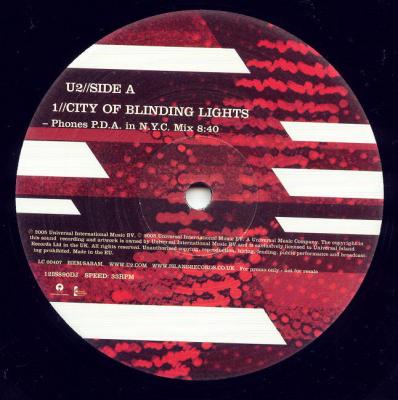 City Of Blinding Lights - Uk - 12'' Single Promo