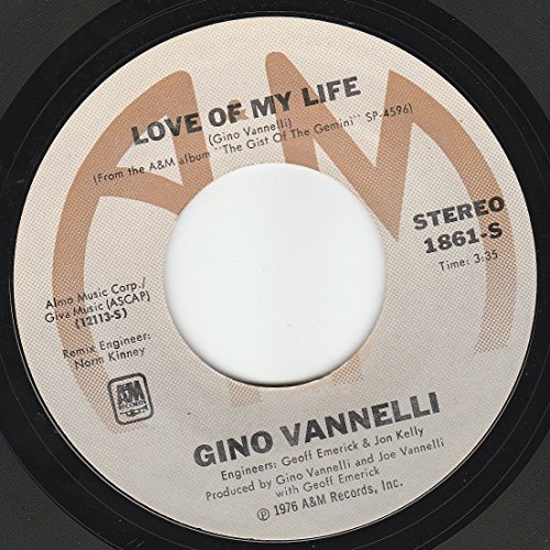 45vinylrecord Love Of My Life/omens Of Love