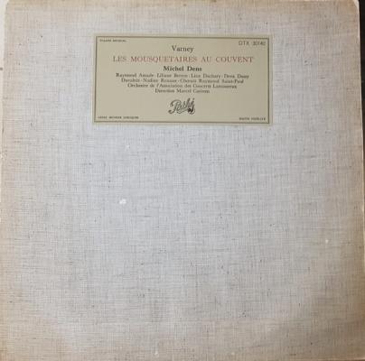 Varney: Les Mousquetaires Au Couvent