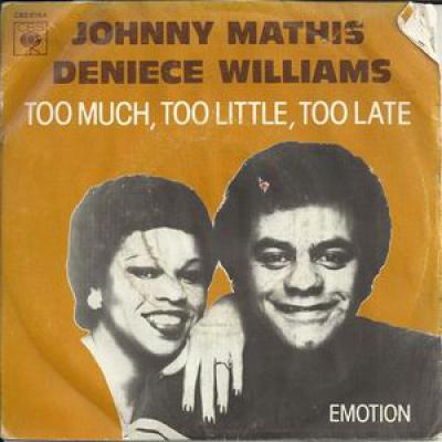 Too Much Too Little Too Late
