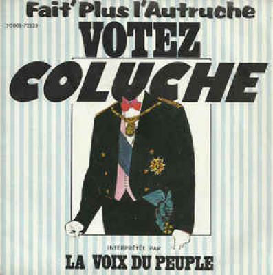 Fait' Plus L'autruche Votez Coluche
