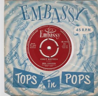 Tallahassee Lassie / Only Sixteen
