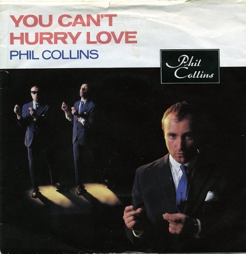 Phil Collins You Can't Hurry Love 7 Vinyl