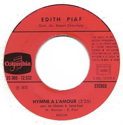 Hymne A L'amour