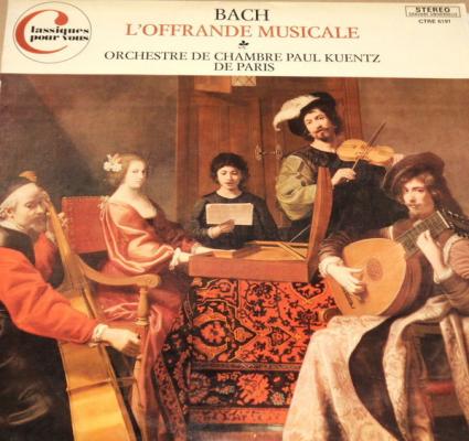 Bach: L'offrande Musicale