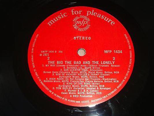 The Big, The Bad And The Lonely