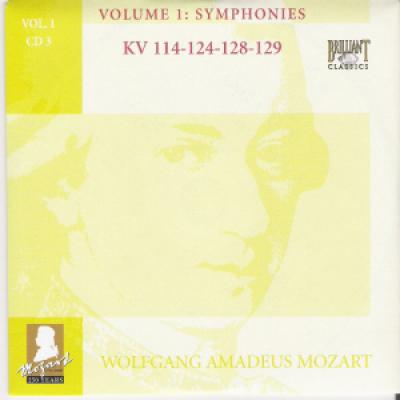 Symphonies Vol 1 Cd 3 : Kv 114-124-128-129