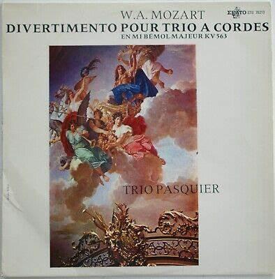 Mozart: Divertimento Pour Trio à Corde