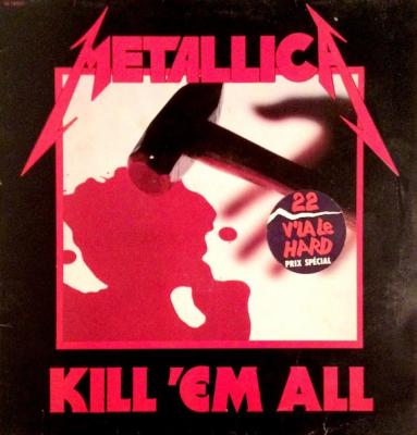 Kill 'em All - France - Lp
