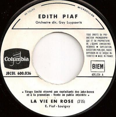 La Vie En Rose / L'hymne A L'amour