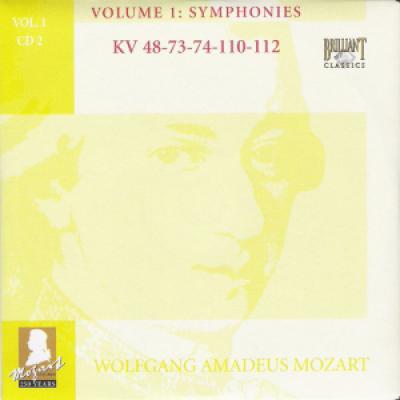 Symphonie Vol 1 Cd 2 : Kv 48-73-74-110-112