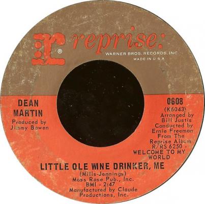 Little Ole Wine Drinker, Me