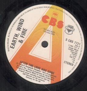 Earth Wind & Fire - After The Love Has Gone - 7 Single 1979 - Arc 3-11033