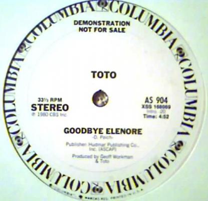 Goodbye Elenore/live For Today