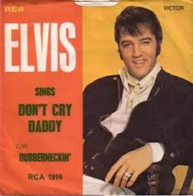Don't Cry Daddy / Rubberneckin' 45 Rpm Single