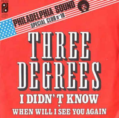 I Didn't Know / When Will I See You Again