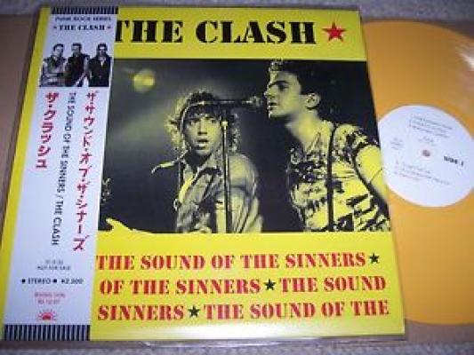 Punk Série - The Sound Of Sinners  Promo Not For Sale - Vinyl Jaune