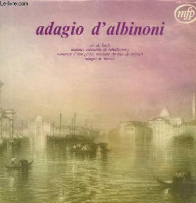Adagio En Sol Mineur Pour Cordes Et Orgue