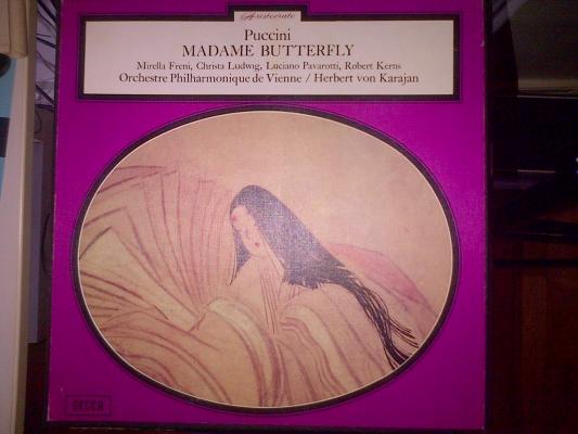Madama Butterfly / Freni, Pavarotti, Ludwig, Kerns,  The Vienna Philharmonic, Karajan