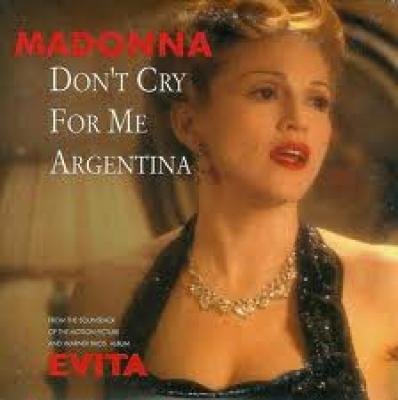 Don't Cry For Me Argentina (single)