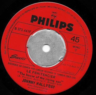 Le Pénitencier / One More Time, Encore Une Fois