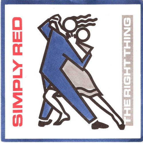 Simply Red The Right Thing Uk 7 45