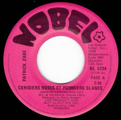 Cerisiers Roses Et Pommiers Blancs / Instr.