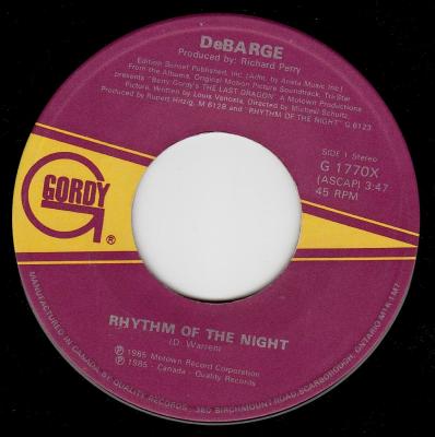 Rhythm Of The Night