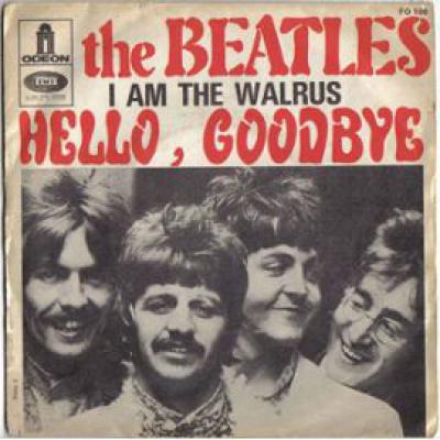 Hello Goodbye / I Am The Walrus 45 Rpm Single