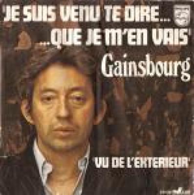 Je Suis Venu Te Dire Que Je M'en Vais