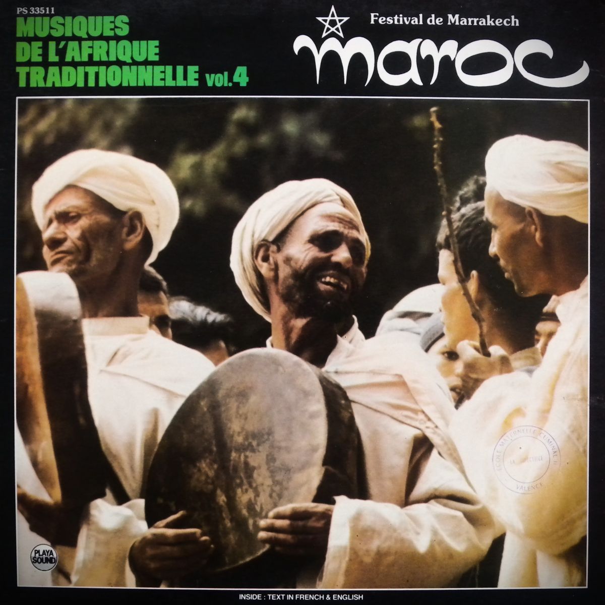 Musiques de l'Afrique traditionnelle vol. 4 - Maroc - Festival de Marrakech