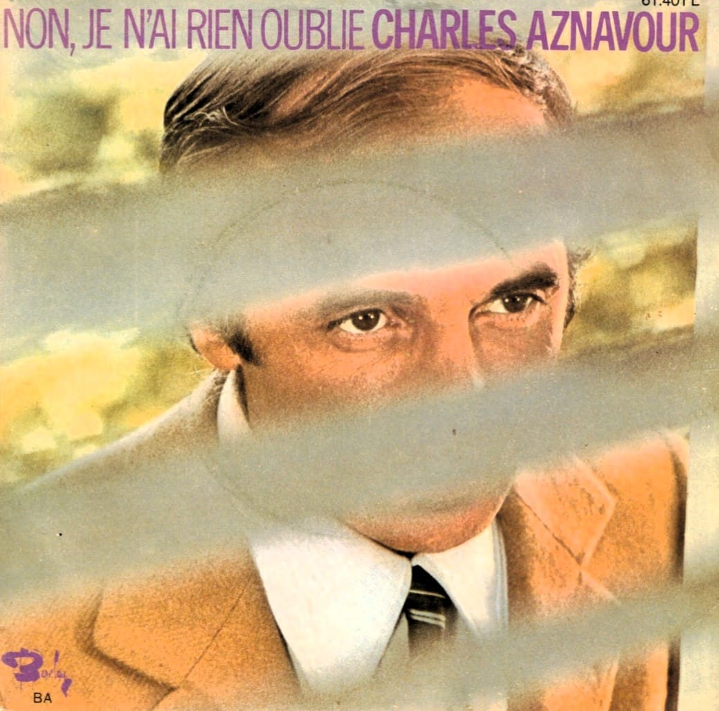 Non, je n'ai rien oublié