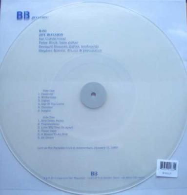 Live At The Paradiso Club, Amsterdam 1980 L