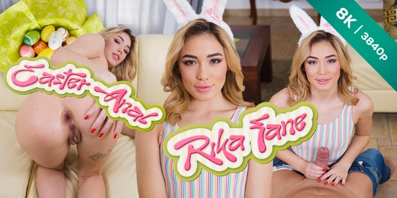 Watch Rika Fane in “Easter Anal” VR Porn Video