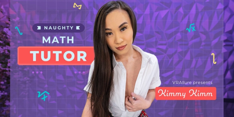 Watch Kimmy Kimm in “Naughty Math Tutor” VR Porn Video
