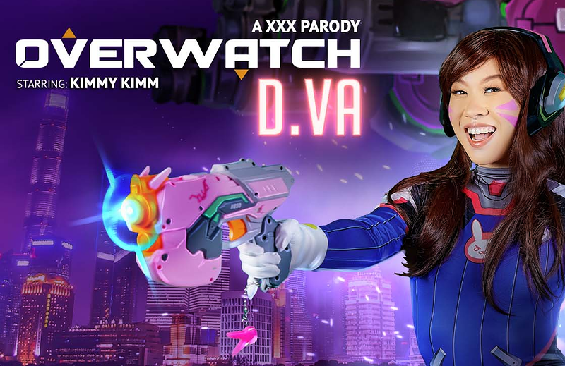 Watch Kimmy Kimm In “Overwatch: D.Va (A Porn Parody)” VR Porn Video