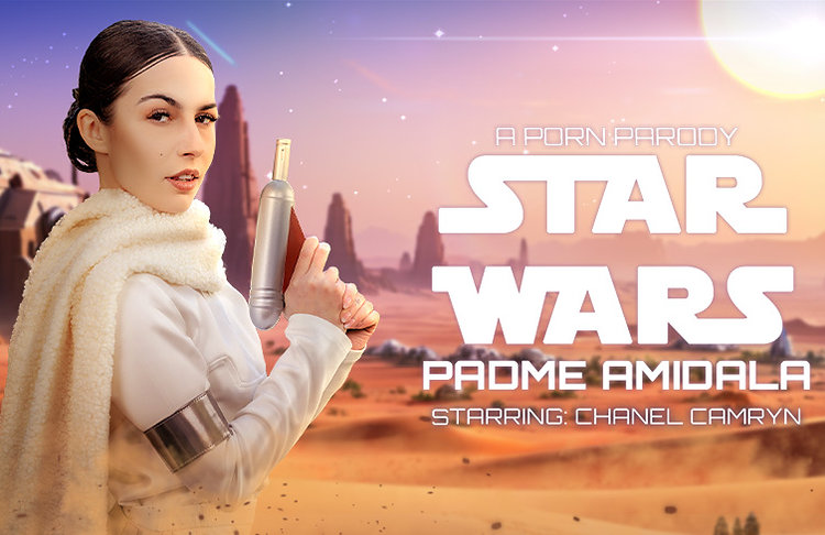 Watch Chanel Camryn in “Star Wars: Padme Amidala (A Porn Parody)” VR Porn Video