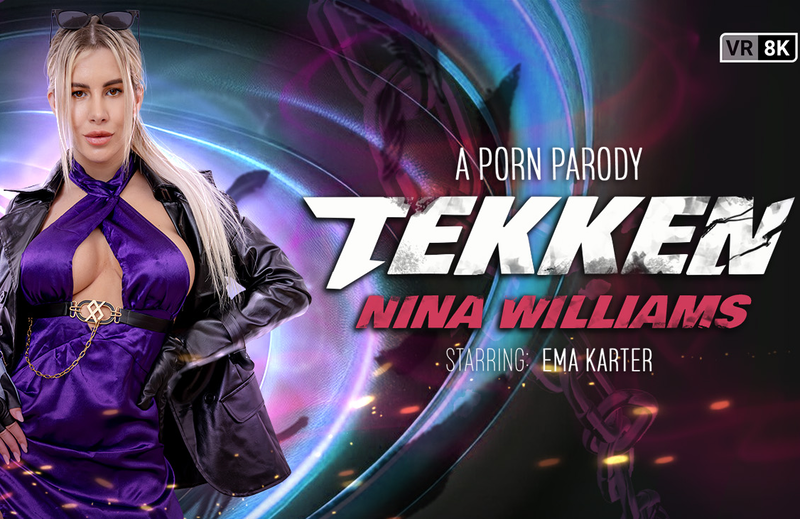 Watch Ema Karter in “Tekken: Nina Williams (A Porn Parody)” VR Porn Video