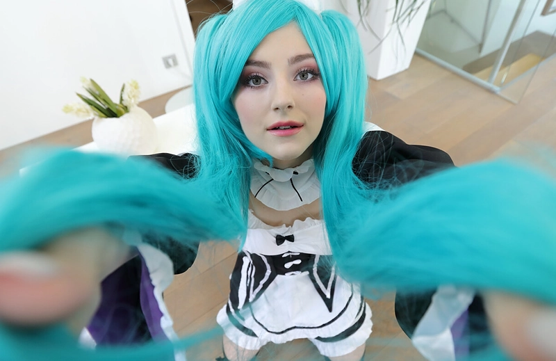 Watch Eva Elfie in “Oh My, It’s Eva’s Hentai!” VR Porn Video