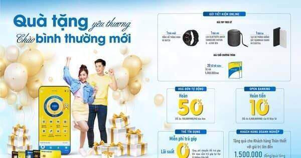Nam A Bank triển khai "mưa" ưu đãi chào "bình thường mới"