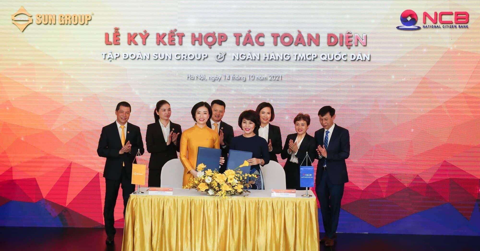 NCB và Sun Group hợp tác toàn diện, nâng cao trải nghiệm khách hàng