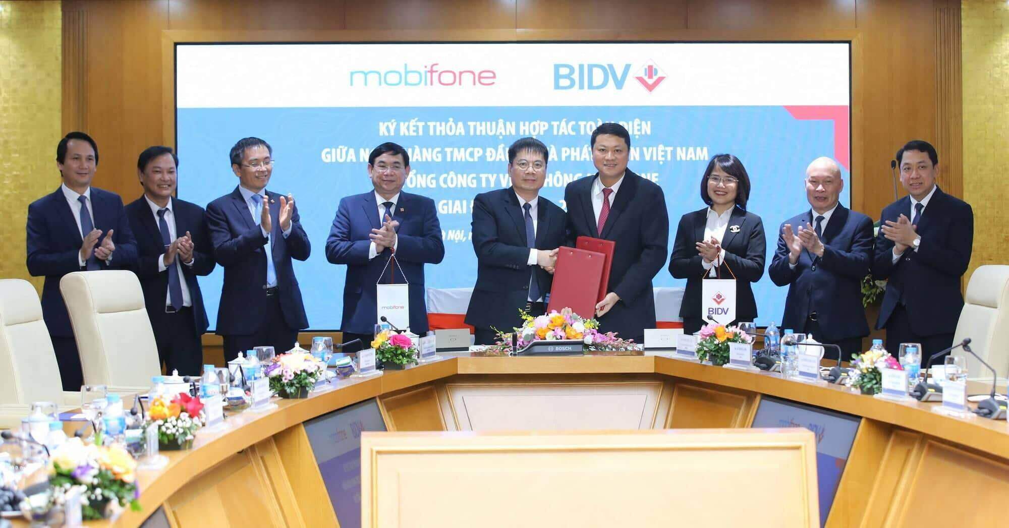 BIDV và MobiFone ký kết thỏa thuận hợp tác toàn diện giai đoạn 2021-2026