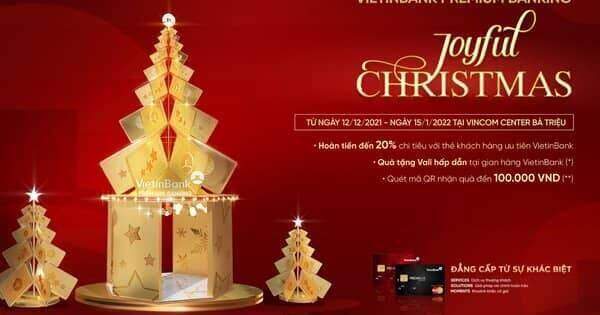 “Joyful Christmas” cùng VietinBank