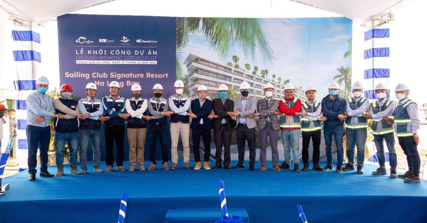 BIM Land công bố đơn vị quản lý dự án cùng tổng thầu và khởi công Sailing Club Signature Resort Ha Long Bay