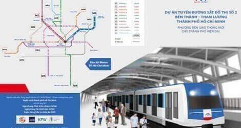 Hồ Chí Minh: Tuyến Metro số 2 tiếp tục lùi thời gian hoàn thành tới 2030
