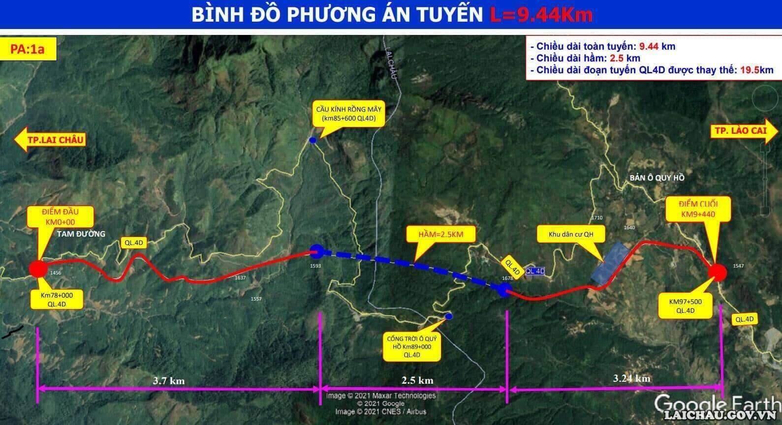 Đề xuất giao UBND tỉnh Lai Châu làm chủ dự án hầm Hoàng Liên
