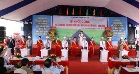 Đèo Cả đứng đầu liên danh nhà thầu thi công tuyến đường ven biển Bình Định