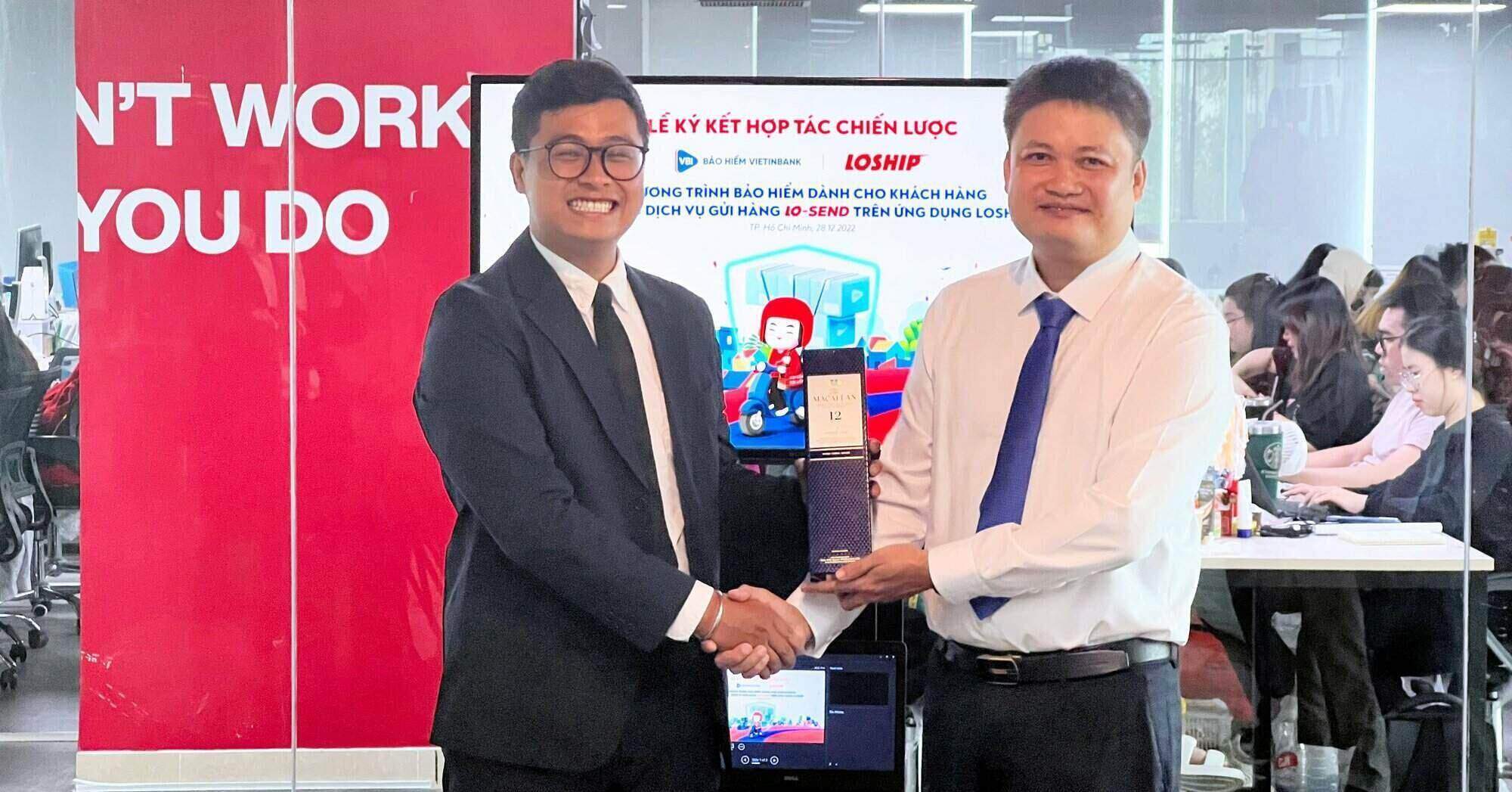 Bảo hiểm VietinBank & Loship ký kết hợp tác chiến lược