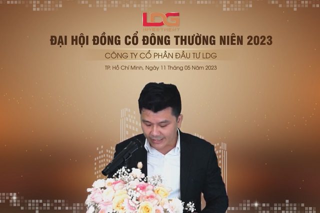 ĐHĐCĐ thường niên 2023 lần 1 của LDG bất thành